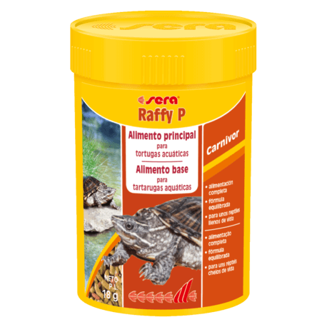 Alimento completo para tortugas acuáticas SERA RAFFY P