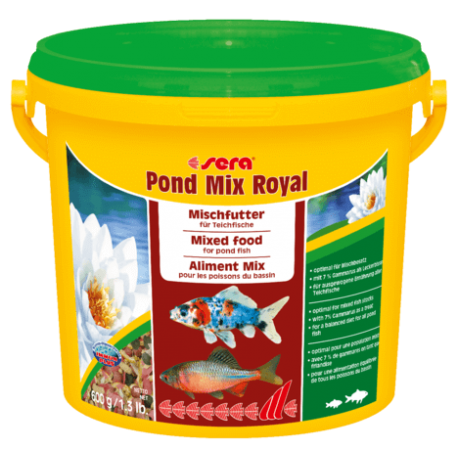 Alimento mixto para peces SERA POND MIX ROYAL