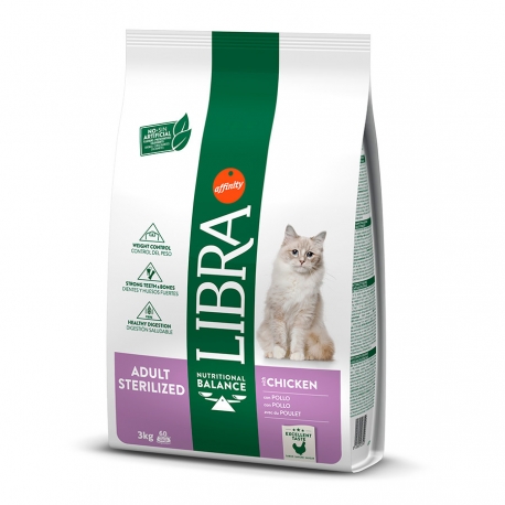 Libra Cat Pienso Sterilized 3kg